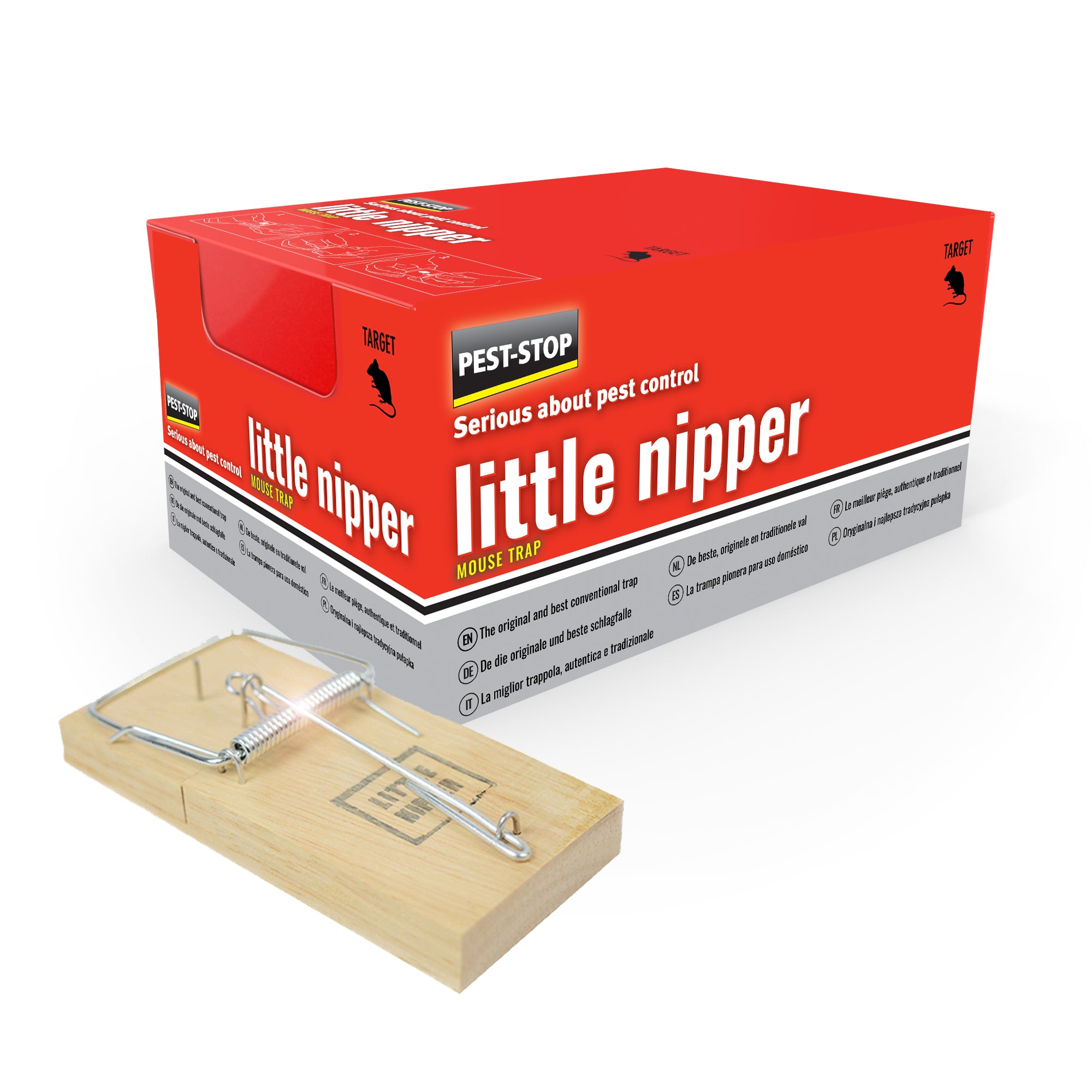 Little Nipper Traditional Wooden Mouse Traps - Box of 30 – Mixles