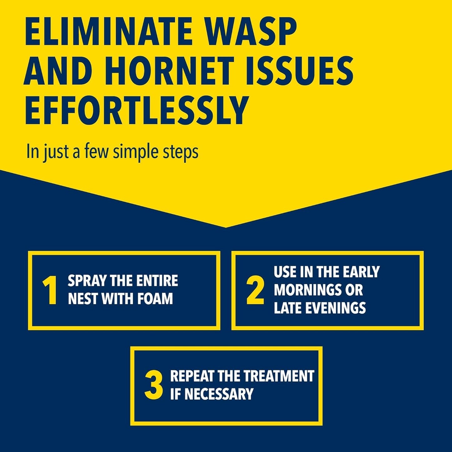 Zero In Ultra Power Hornet & Wasp Nest Killer Foam ZER556 - 600ml