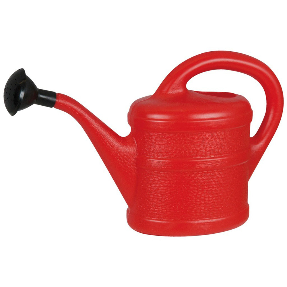 Small Plastic Red Watering Can - 1 Litre