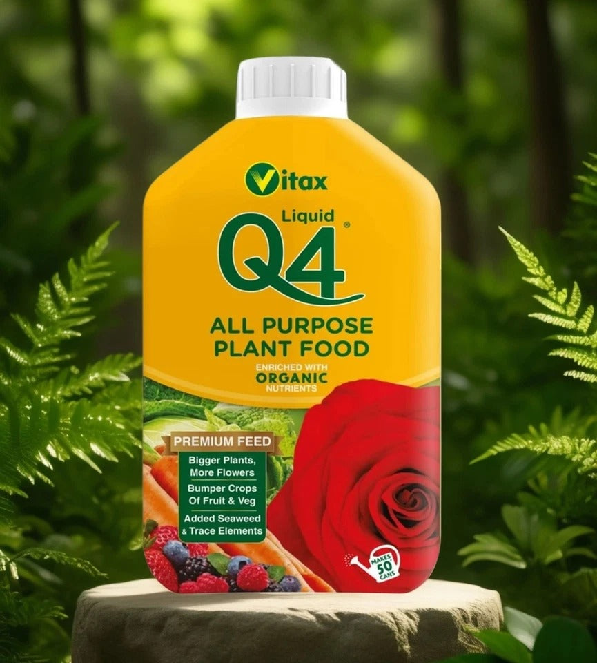 Vitax Liquid Q4 All Purpose Plant Food 1 Litre