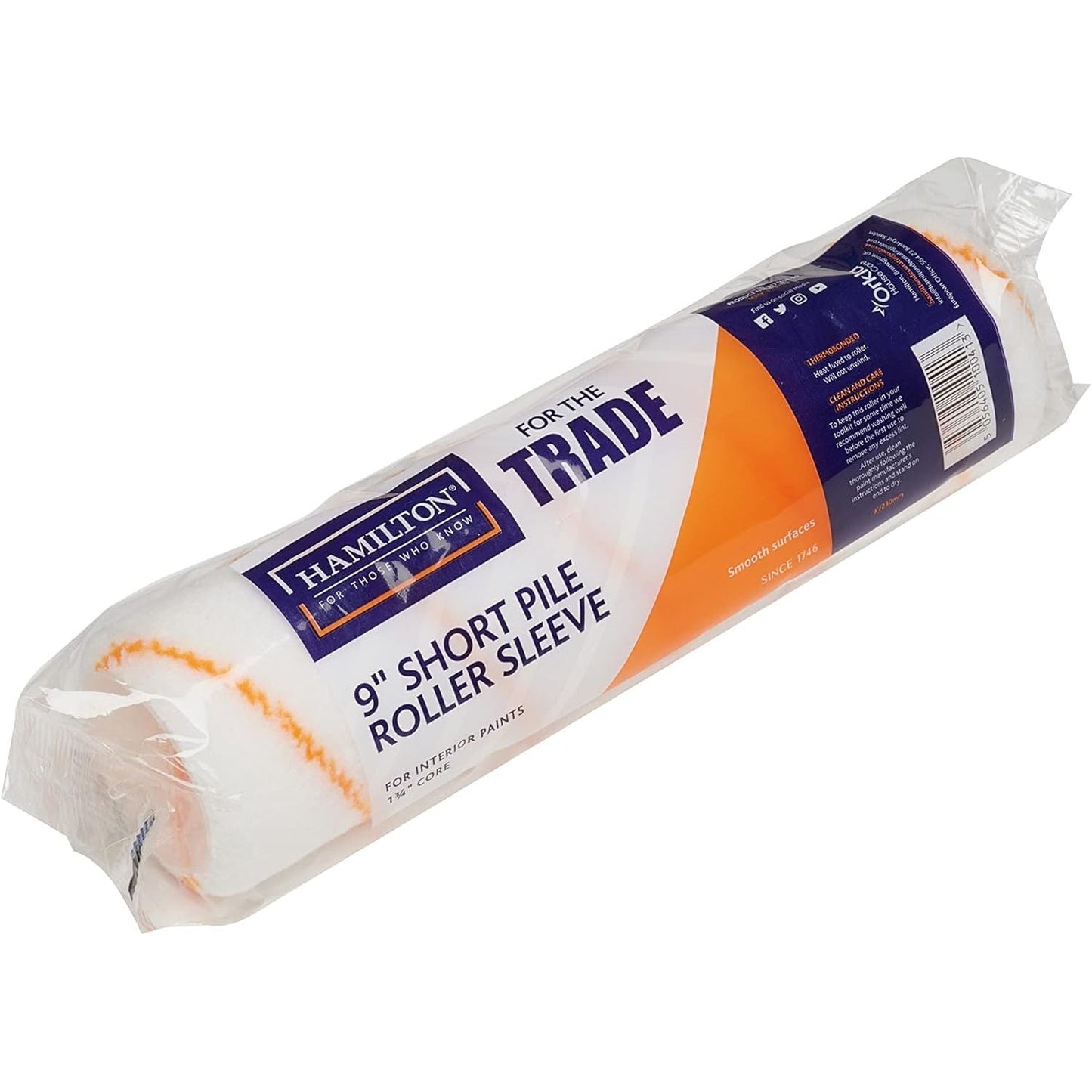 Hamilton 9" Short Pile Paint Roller Sleeve