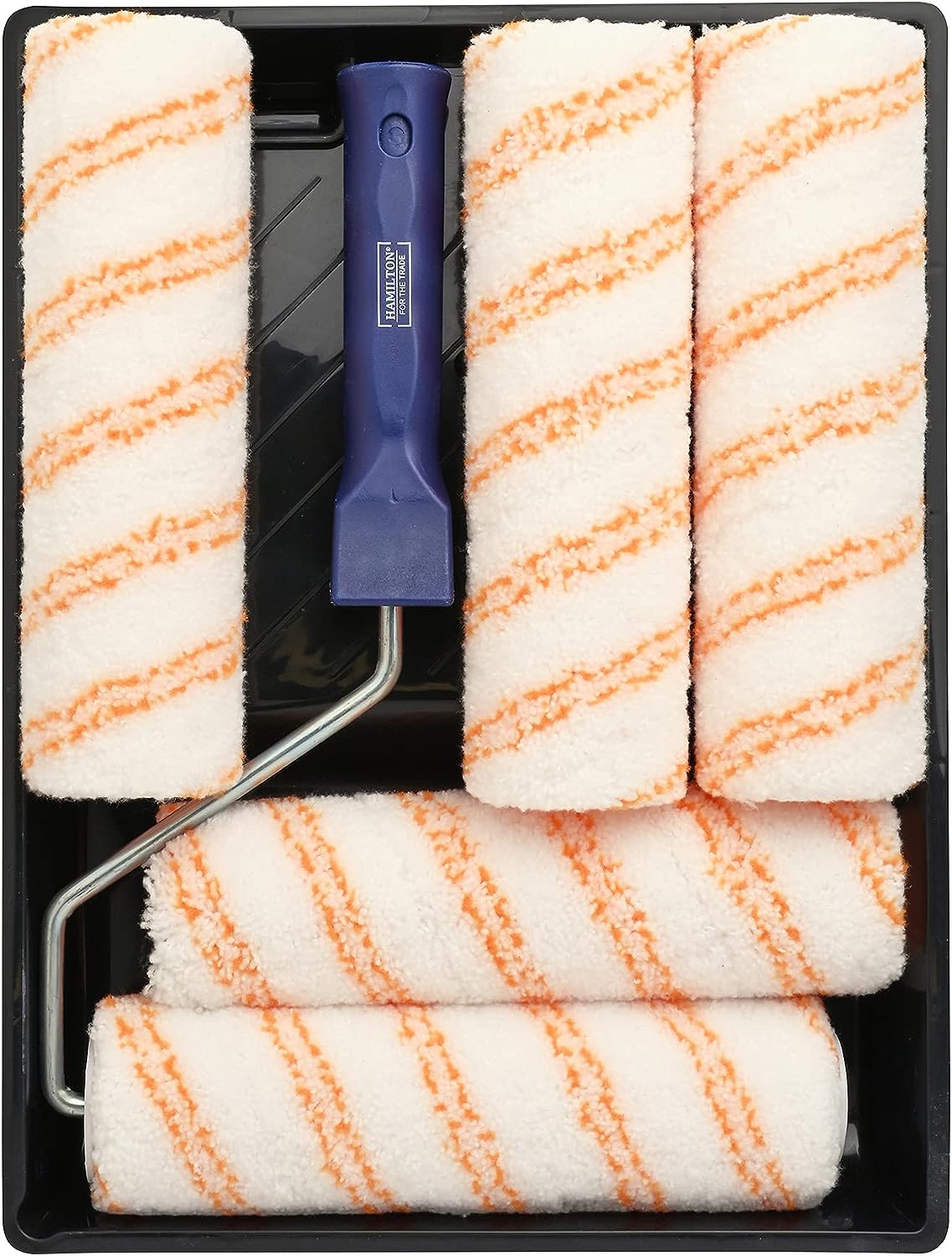 Hamilton 9" Medium Pile Paint Roller Set - 7 Piece