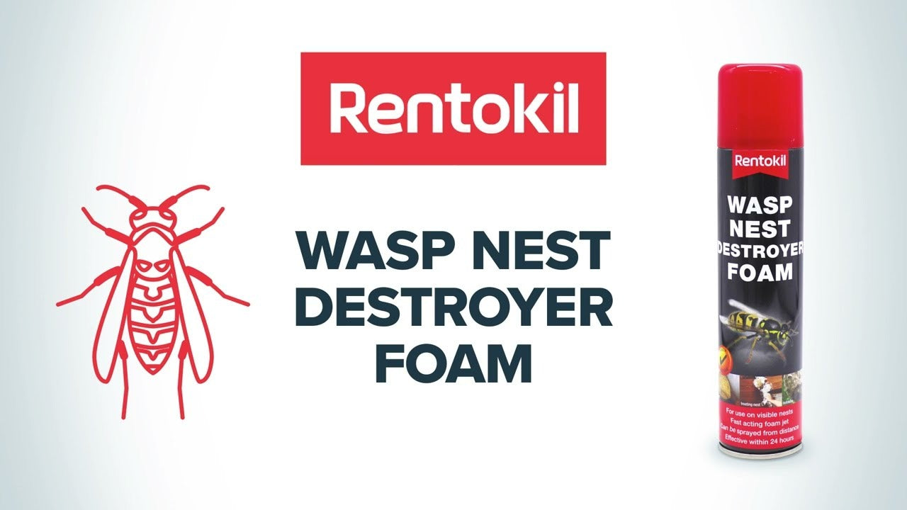 Rentokil Wasp Nest Destroyer Foam 300ml