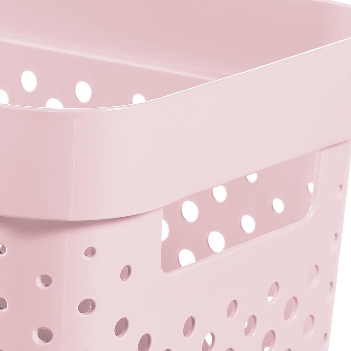 Curver Infinity Dots Medium Storage Basket 11 Litre - Pink