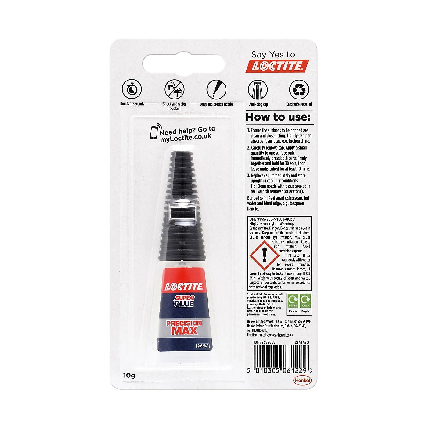 Loctite Precision Max Super Glue 10g