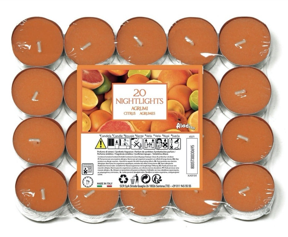 Price's Citrus Scented Tealights 20 Pack