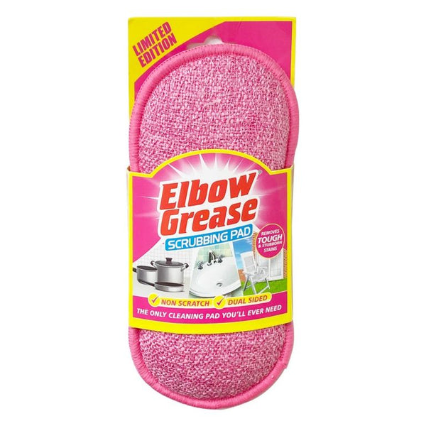Elbow Grease Pink Scrubbing Pad - Pink