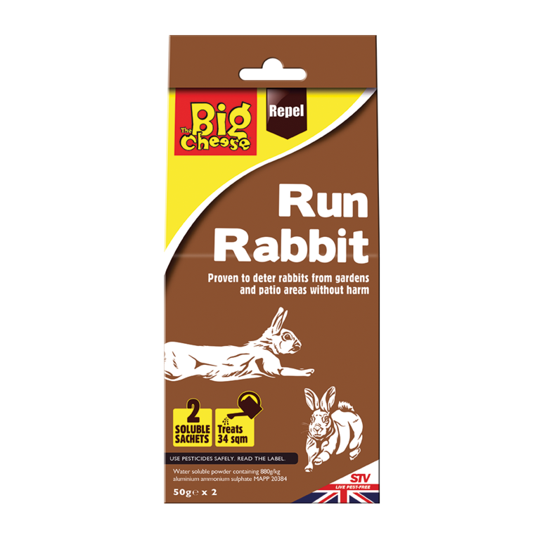 The Big Cheese Run Rabbit Repellent Sachets 50g 2 Pack