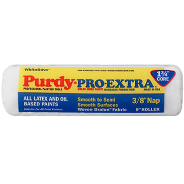 Purdy White Dove Pro-Extra Roller Sleeve 9 Inch 3/8 Nap