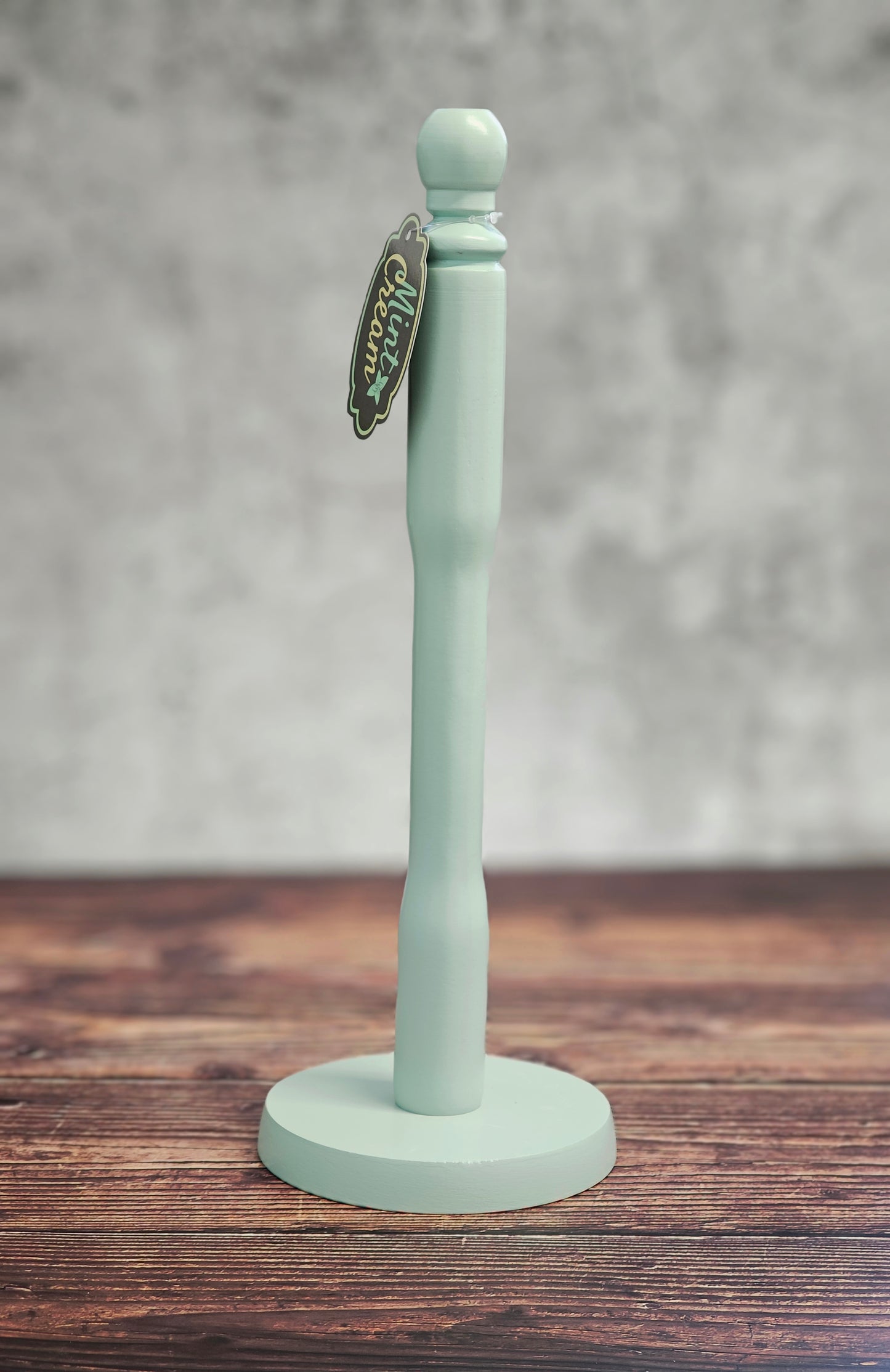 Apollo Beech Wood Paper Towel Holder - Mint Green