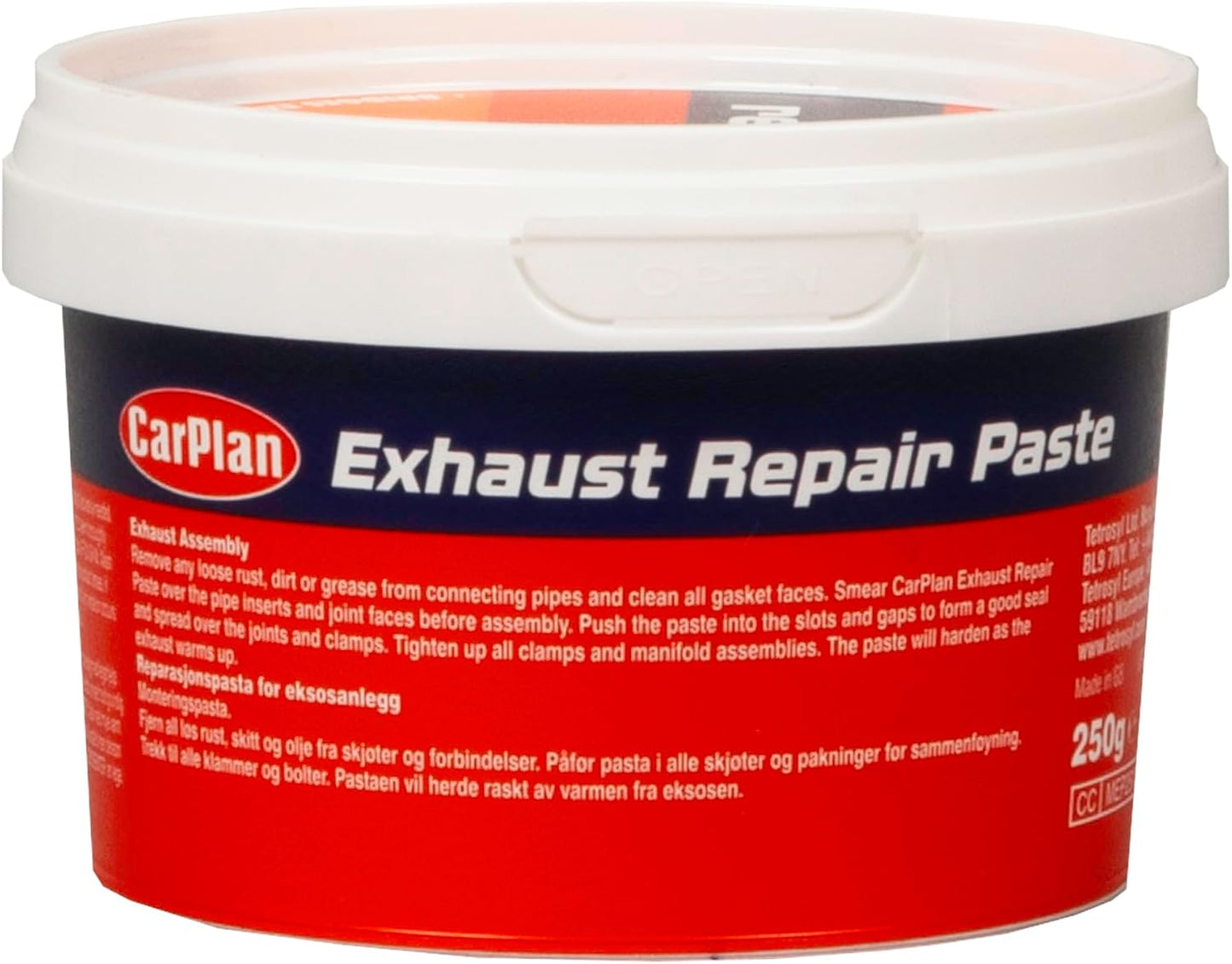 Carplan Exhaust Repair Paste - 250g