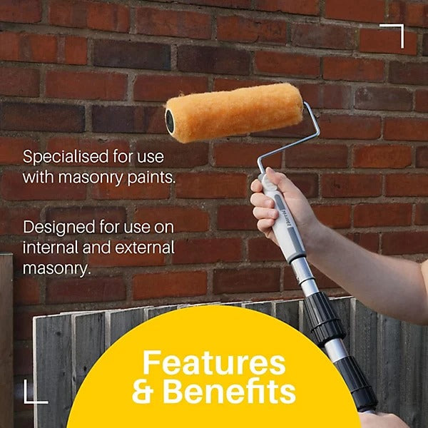 Harris Seriously Good Masonry Paint Roller Set 9"