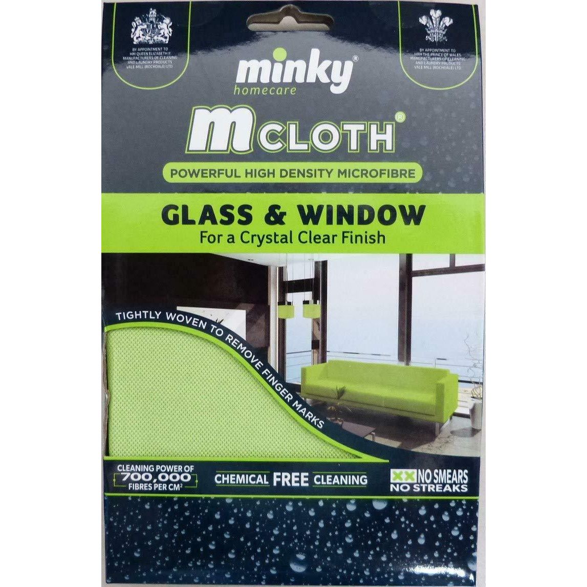 Minky Microfibre Glass & Window Cleaning Cloth