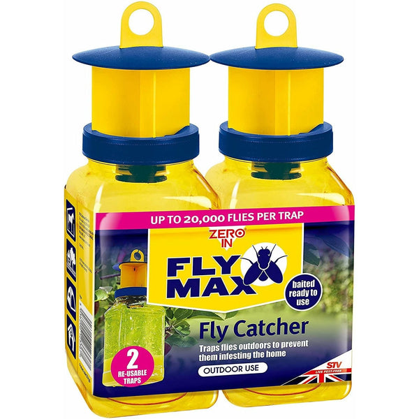 Zero In Fly Max Fly Catcher Twin Pack STV336