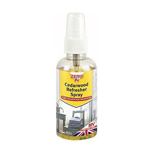 Zero In Cedarwood Refresher Spray 75ml ZER039