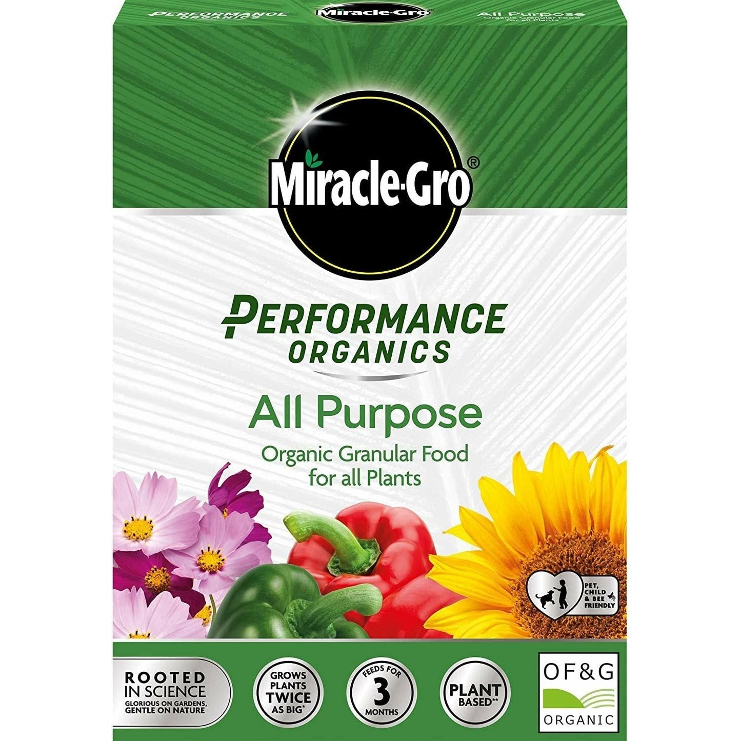 Miracle Gro Performance Organics All Purpose Granular Food 2kg