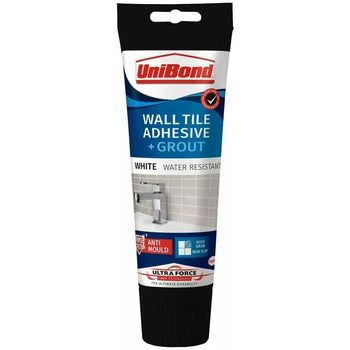 UniBond Wall Tile Adhesive & Grout White 300g
