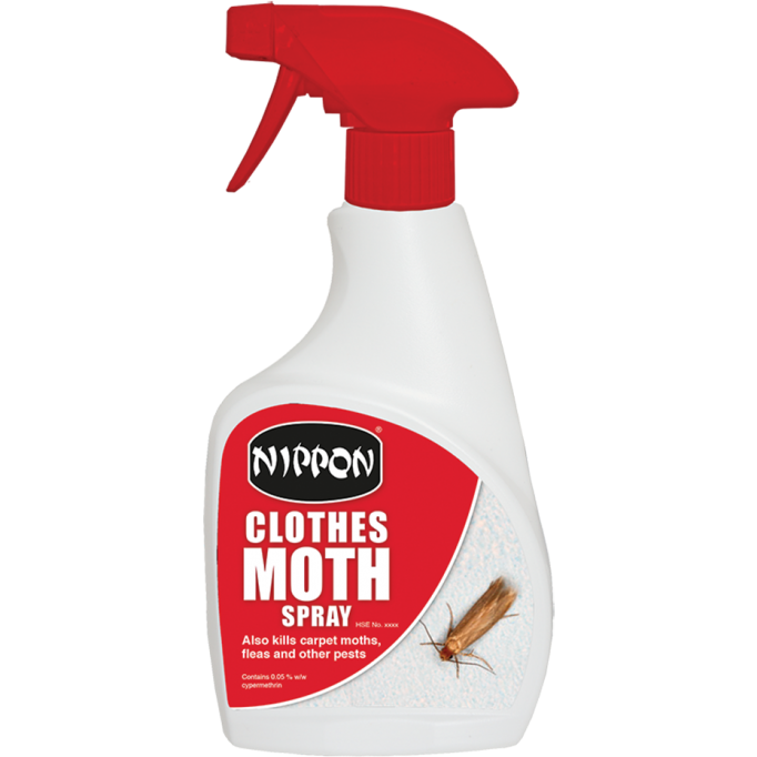 Nippon Clothes Moth Spray 300ml Mixles Home & Garden