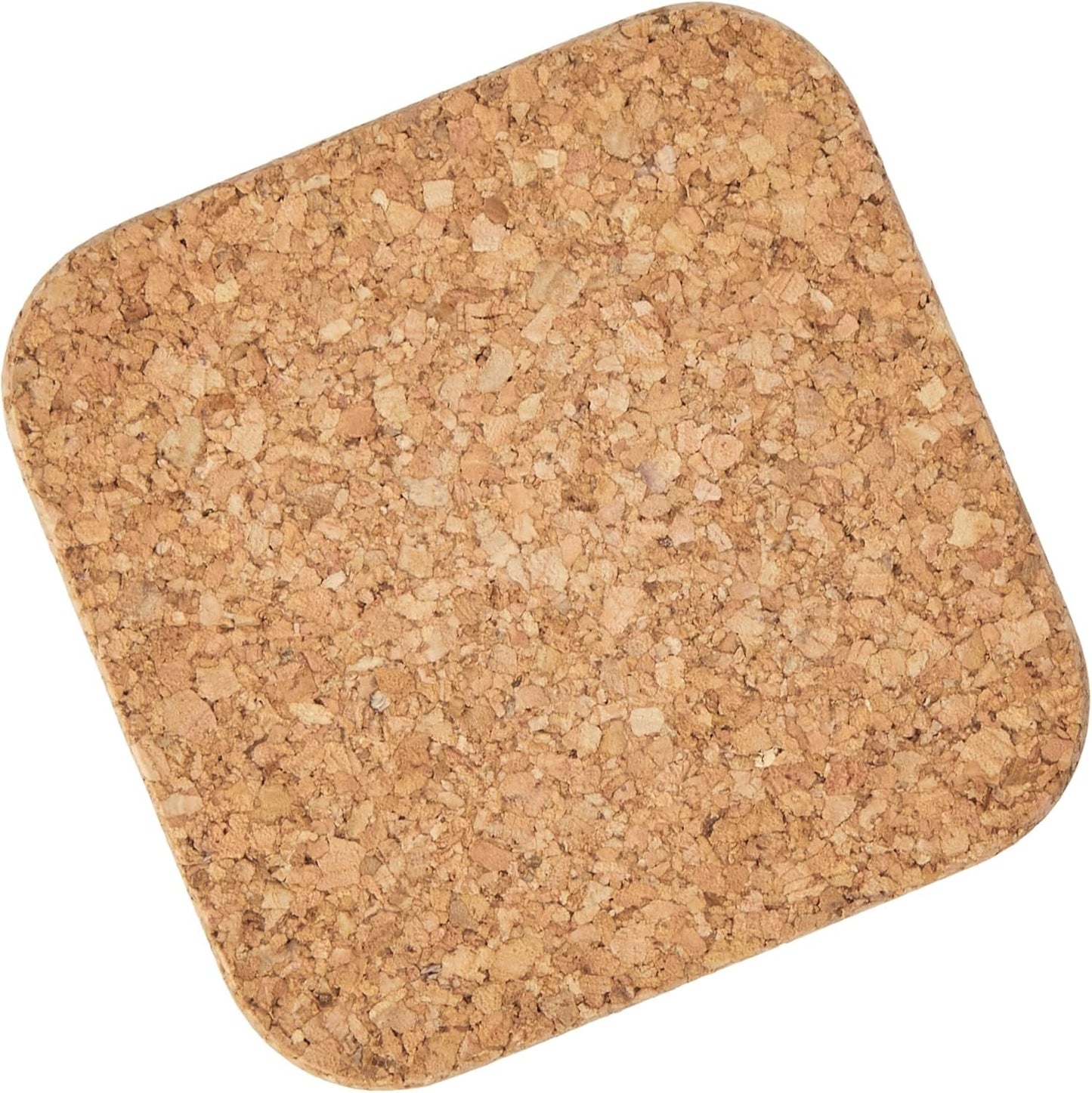 Apollo Square Cork Coasters Set of 6