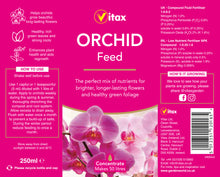 Vitax Orchid Feed Liquid Concentrate 250ml 
