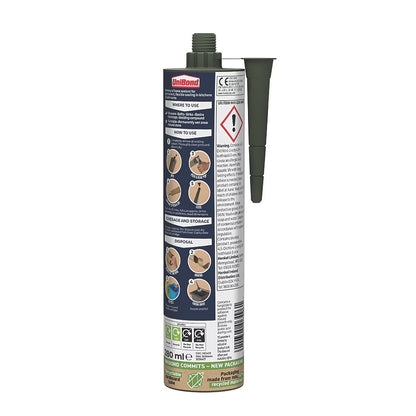 UniBond Sanitary Silicone Sealant Cartridge 280ml - White 