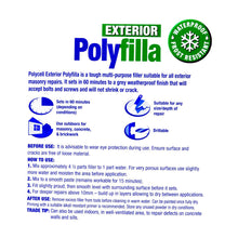 Polycell Exterior Polyfilla - 1.75kg