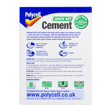 Polycell Quick Set Cement - 2kg