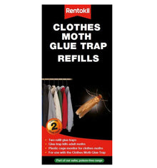 Rentokil Clothes Moth Glue Trap Refills 2 Pack