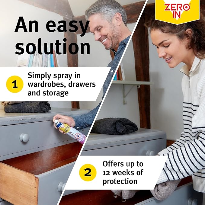 Zero In Clothes Moth Killer - 300ml