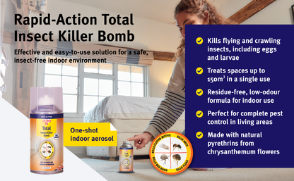 Zero In Total Insect Killer Bomb 150ml