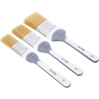 Harris Seriously Good Woodwork Stain & Varnish Paint Brush Set 3 Pack