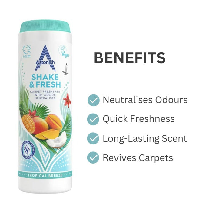 Astonish Shake & Fresh 350g - Tropical Breeze 