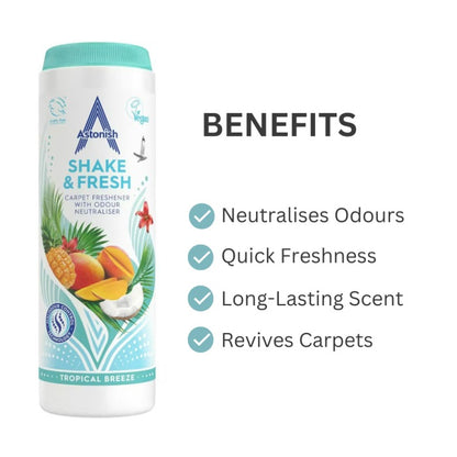 Astonish Shake & Fresh 350g - Tropical Breeze 