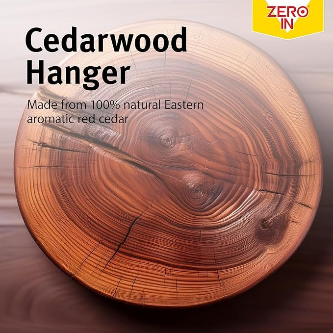 Zero In Cedar Moth Repel Hanger 2 Pack