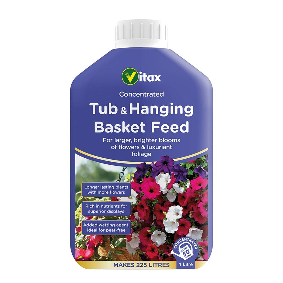 Vitax Tub & Hanging Basket Feed - 1 Litre