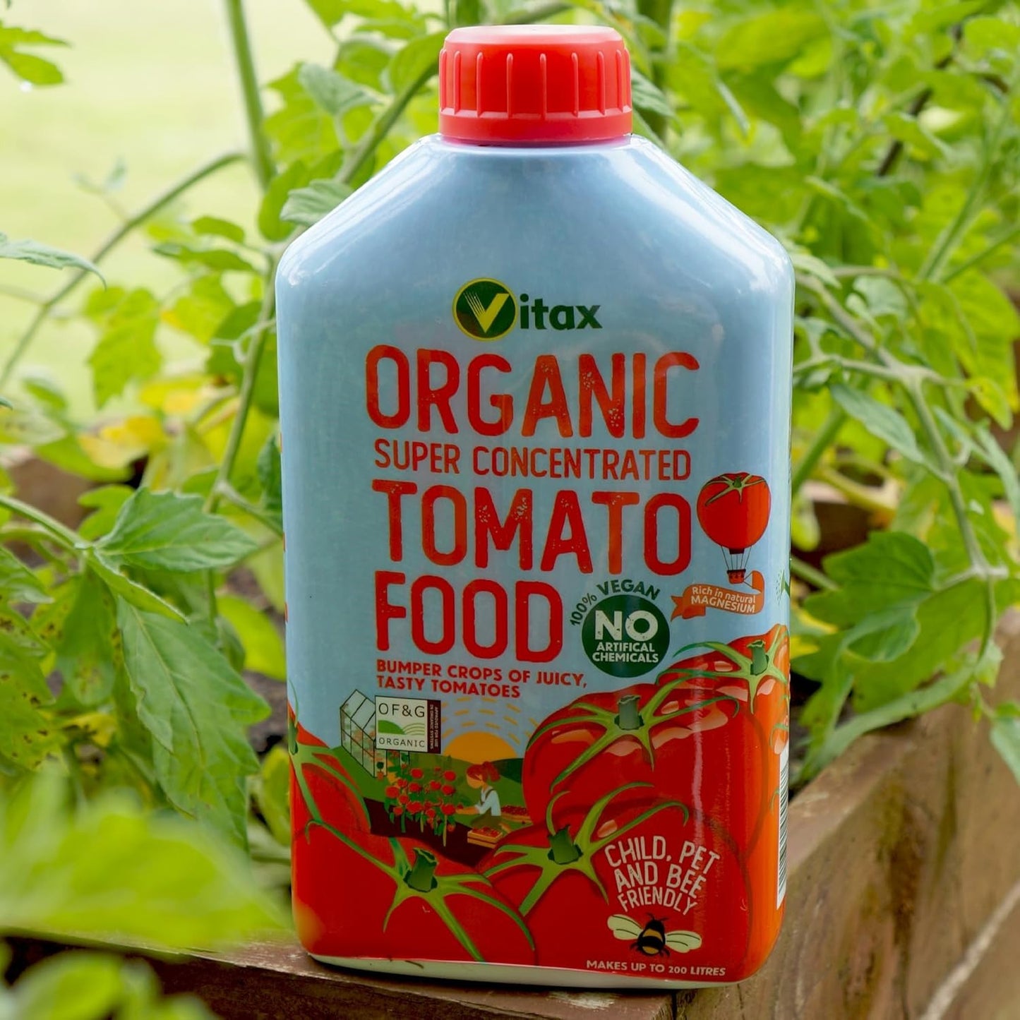 Vitax Organic Super Concentrated Tomato Liquid Food - 1 Litre