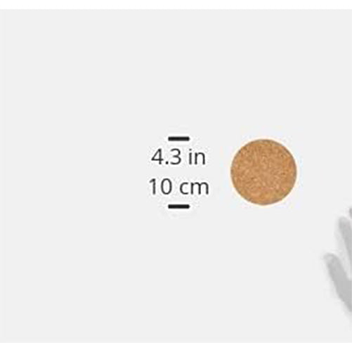 Apollo Round Cork Coasters Set of 6