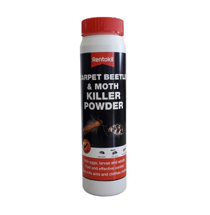 Rentokil Carpet Beetle & Moth Killer Powder 150g