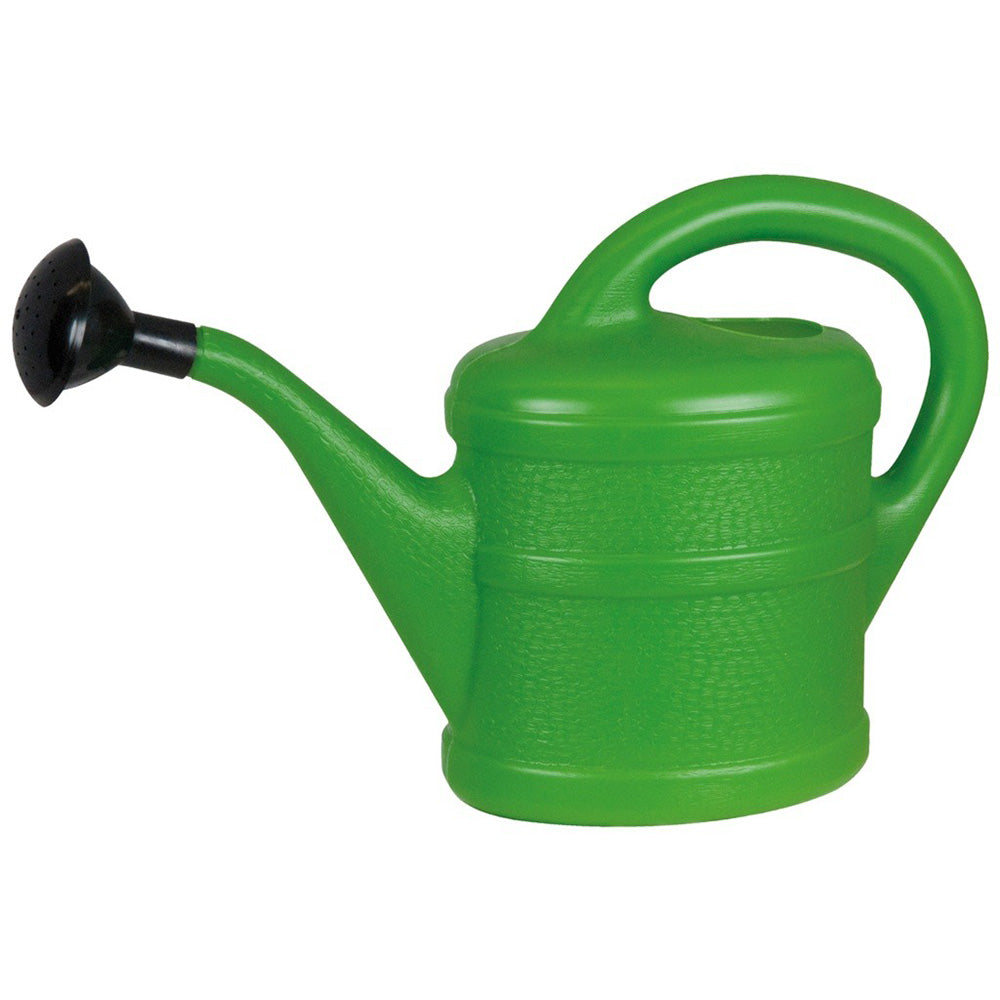 Small Plastic Green Watering Can - 1 Litre