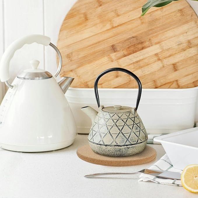 Apollo Round Cork Hot Pot Stand Set of 2