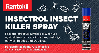 Rentokil Insectrol Insect Killer Spray 300ml