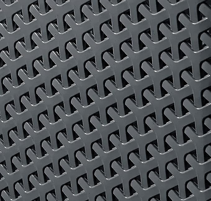 Curver Large Rattan Storage Basket 18 Litre - Dark Grey