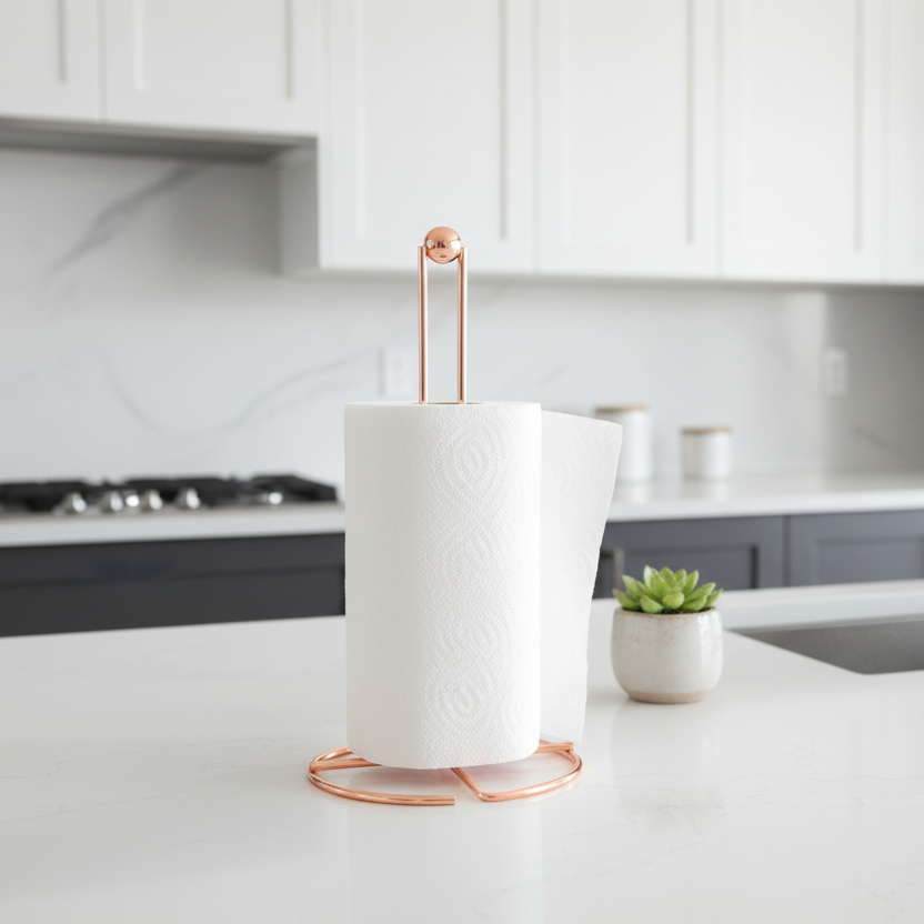 Apollo Copper Towel Holder