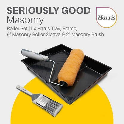 Harris Seriously Good Masonry Paint Roller Set 9"
