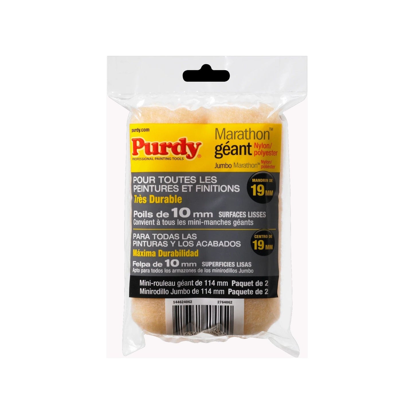 Purdy Marathon Jumbo 4.5" Mini Roller Sleeves 2 PACK