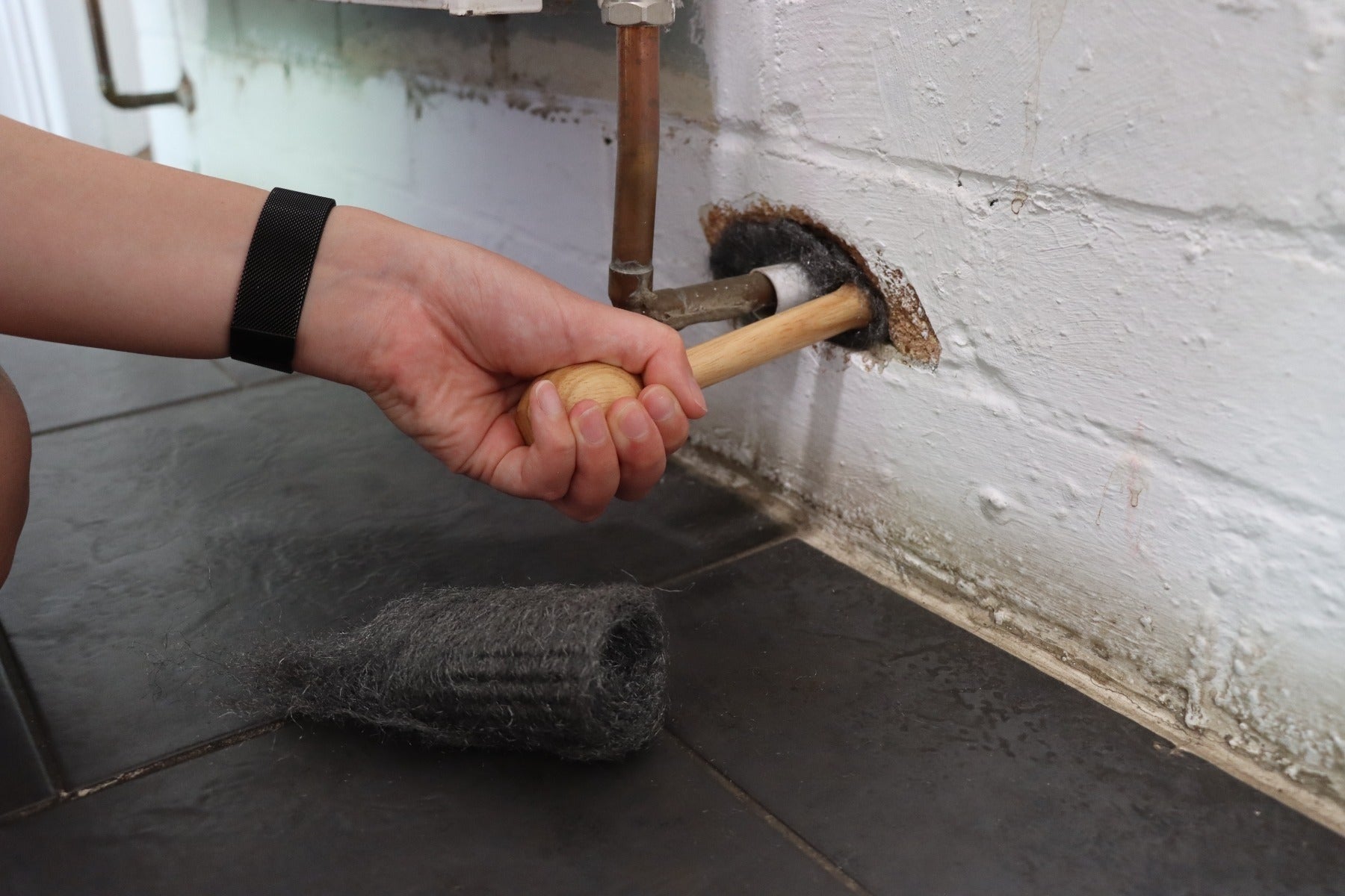 The Big Cheese Mouse Out Wire Wool Rodent Blocker Kit