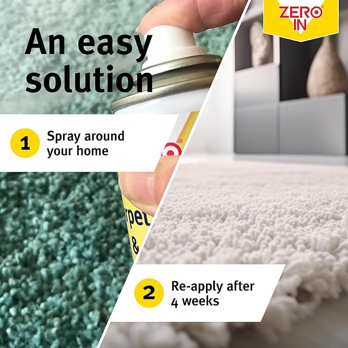 Zero In Carpet Beetle & Moth Killer 300ml ZER977