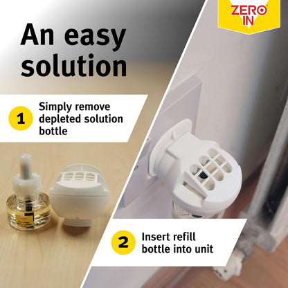 Zero In Knockdown Mosquito Killer Plug In Refill 30ml ZER742