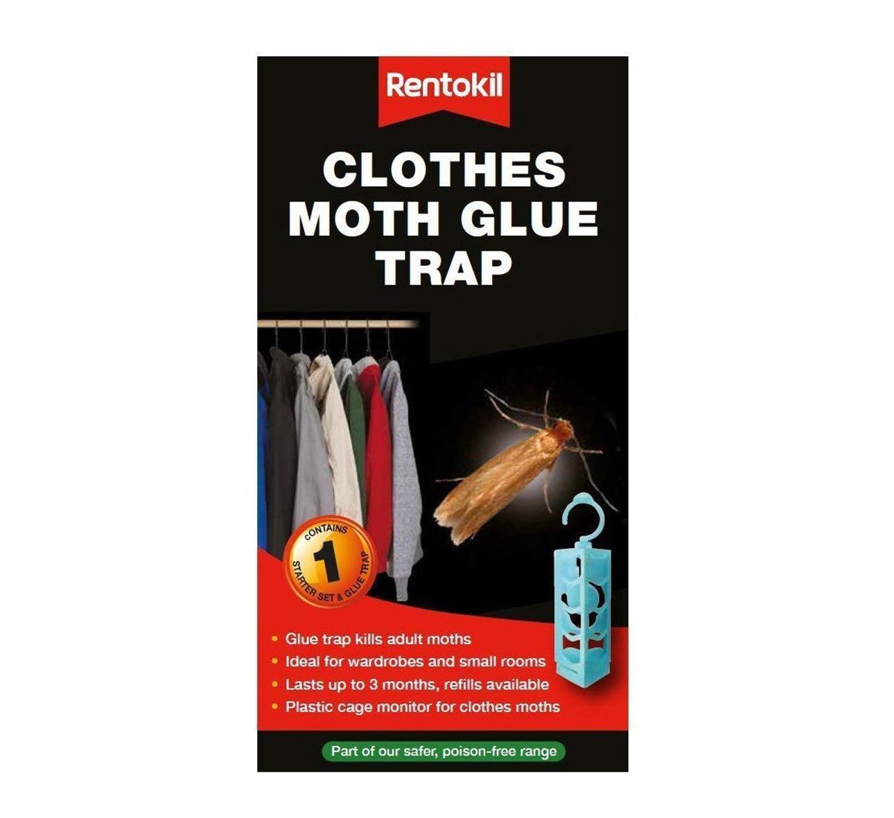 Rentokil Clothes Moth Glue Trap
