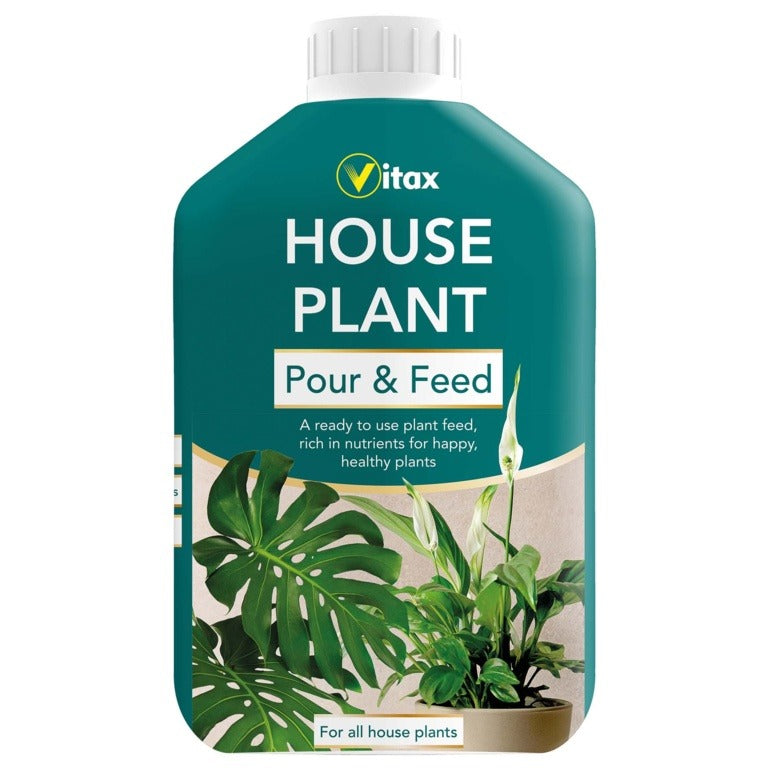 Vitax Liquid House Plant Pour & Feed 1 Litre 